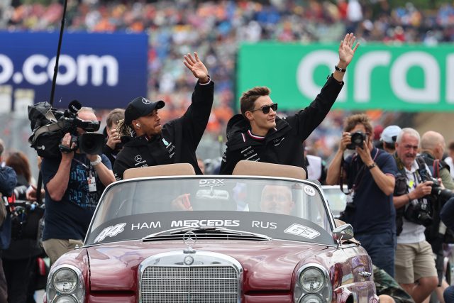 Doble podio Mercedes