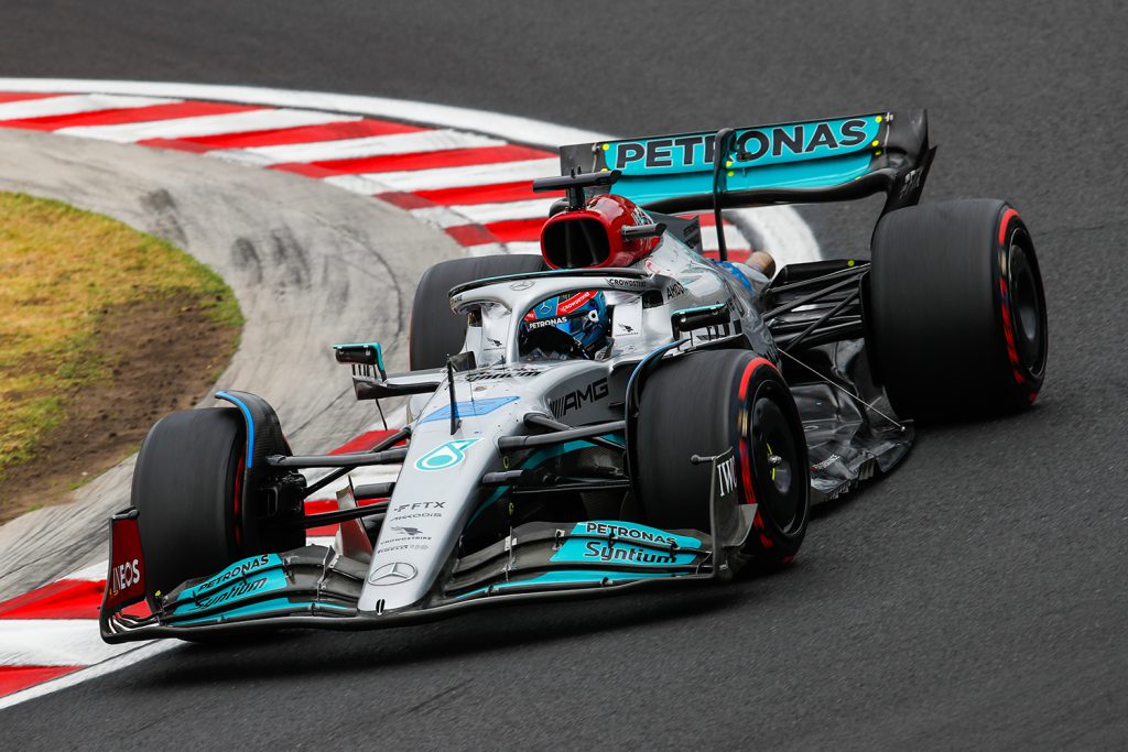 Doble podio Mercedes